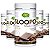 Kit 5 Sloopo Shake Diet com colageno  400g Sabor Chocolate Unilife - Imagem 1