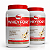 Kit 2 Whey Fort 3W Vitafor Proteína 900g Baunilha - Imagem 1