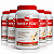 Kit 5 Whey Fort 3W Vitafor Proteína 900g Baunilha - Imagem 1