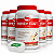 Kit 5 Whey Fort 3W Vitafor Proteína 900g Baunilha - Imagem 2