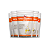Kit 5 Whey Protein Vitafor 900g Concentrado Baunilha - Imagem 1