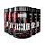 Kit 5 Pré Treino Vasculor Powder Darkness Frutas Amarelas 300g - Imagem 1
