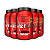 Kit 5 Whey Protein 100% Puro V2 Integral Medica Morango 900g - Imagem 1
