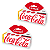 Kit 2 Carmed Hidratante Labial Incolor Cimed Coca Cola 10g - Imagem 1