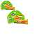 Kit 2 Carmed Hidratante Labial Incolor Cimed Bananas 10g - Imagem 1
