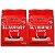 Kit 2 NutriWhey Gainer Whey Protein Integral Medica Morango 2,4kg - Imagem 1