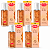 Kit 5 Body Splash Glow Luz do Sol Carmed 200ml - Imagem 1