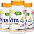Kit 3 Vita 4 Cálcio Magnésio Vitamina D e K2 Unilife 60 Cápsulas - Imagem 1