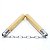 Nunchaku de Madeira para Treino de Artes Marciais - Imagem 5