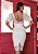 Vestido Giulia Branco Tubinho em Renda - Imagem 7
