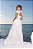 Vestido Vanessa Longo Branco em Renda e Detalhe Costas - Imagem 3