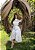 Vestido Luciana Branco Midi em Renda com Guipir - Imagem 4