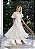 Vestido Noiva Civil Camila Midi em Renda e Detalhes em Guipir - Imagem 1