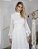 Vestido Noiva no Civil Paloma Midi em Musseline de Seda e Detalhes em Guipir - Imagem 5
