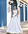 Vestido Flávia em Zibeline e Detalhe Busto - Imagem 1