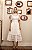 Vestido Paula Branco Midi em Renda - Imagem 1