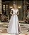 Vestido Casamento Civil Longo Bruna em Zibeline - Imagem 1