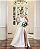 Vestido Natália Longo em Zibeline e Laço - Imagem 1