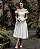 Vestido Casamento Civil Yasmim Midi em Zibeline - Imagem 1