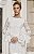 Vestido Lírio Mídi em Renda com Laço Manga - Imagem 4