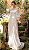 Vestido Samira Branco Longo em Renda - Imagem 3
