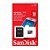 Cartão de Memória Micro SD 16GB Sandisk com Adaptador SD - Imagem 1