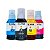 Kit de Tintas Epson T49H | T49H100 SureColor X-Full Preta Pigmentada + Coloridas Corantes 140ml - Imagem 1