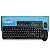 Kit Teclado e Mouse sem Fio Exagon Preto Maxprint - Imagem 1