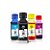 Kit de 4 Tintas Epson 504 | T504120 Preta + Coloridas Corantes Kora 100ml - Imagem 1