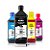 Kit de 4 Tintas Epson 504 | T504120 Preta 1 litro + Coloridas 500ml Pigmentadas Kora - Imagem 1