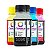 Kit de Tintas HP 416 Ink Preta 200ml + Coloridas 100ml Optimus - Imagem 2