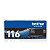 Toner Brother TN116 Preto Original para 1.000 páginas - Imagem 1