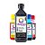 Kit de Tinta Optimus para HP GT53 + GT52 Smart Tank Preta 500ml + Coloridas 100ml - Imagem 2