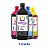 Kit de Tinta Epson TO63120 | Epson 63 Stylus Optimus Preta + Coloridas 1 litro - Imagem 2