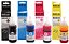 Kit Refil Tinta Compatível L200 L210 L355 L664 L555-4. Com 70ml - Imagem 1