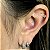 Piercing para Tragus/Cartilagem - Folheada a Ouro - Pedra com 3mm - Imagem 4