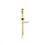 Piercing de umbigo em Ouro amarelo 18k 750 - Estrela com 2 correntes - Imagem 1