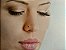 Piercing de nariz com pedra furta cor M - Ouro Branco 18K - Imagem 2