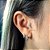 Piercing para Tragus/Orelha/Hélix - Prata - Imagem 4