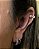 Pierncing para Tragus/Helix - Infinito cravejado - Folheado a Ouro - Imagem 4