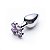 Lust Metal - Plug Flower Diamond Silver (AE-LM010) - Imagem 2