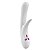 K4 - Vibrador Feminino com Plug Lateral - White - OVO LifeStyle (AE-K4) - Imagem 1