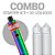 COMBO Kit Vape PEN 22 Light- Smok + 2 líquidos Atcha Sabores 0mg - 30ml - Imagem 1