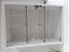 Vitrine MDF com Vidro Para Parede  25 x 44 x 64cm - Imagem 2