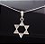 Pingente Estrela de David Pontos de Luz - Imagem 1