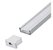 Perfil de alumínio para fita LED - 2 metros: Sobrepor - Imagem 1