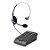 Telefone Headset hsb 40 4013342 Teclado Emborrachado Controle do Volume Base Discadora Preto - Imagem 1