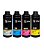 Tinta X-full Corante para Impressora Epson Universal L355 L375 L385 L495 L3110 - 1 Litro Black Cyan Magenta e Yellow - Imagem 1