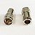 Conector UHF Macho Alongado, entrada p/ cabo RG8, RG213, LMR400 e (RG58 c/ redutor adaptável).Acabamento em Nickelplated. Produto Importado 1pc. - Imagem 1