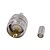 2 Conectores UHF Macho P/ Cabo GR58 tipo Climp ATAK - Imagem 1